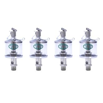 OEM Adecuado Para 4 Goteros De Gravedad Plateados De 50 Ml, Apto Para Maquinaria Con Motor