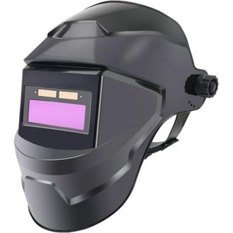 OEM Cascos De Soldadura Con Luz De Oscurecimiento Autom&aacute;tico True Color, Cascos De Soldadura Con Energ&iacute;a Solar Para Accesorios De Soldador -crezuo