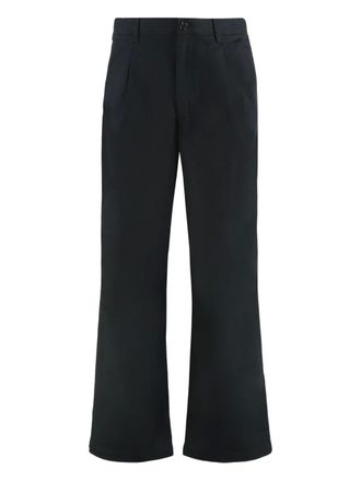 Calvin Klein Pantaloni elasticizzati in twill di cotone - Nero