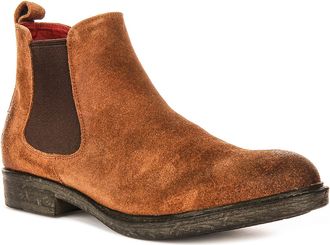 Justinreess England Cassidy Mens Textured Panel Chukka Suede Bt Ankle Boots (Brown, UK 10)
