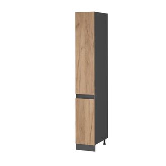 Vicco Armario De Farmacia R-line, Roble Dorado, 30 Cm Forma De J