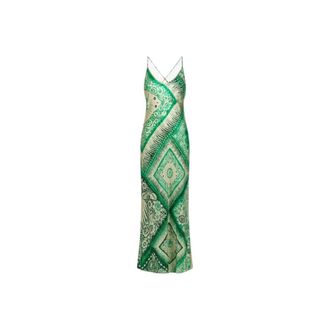 Roberto Cavalli Mujer, Vestidos, Verde, Talla: L