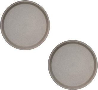 OYOY Yuka Dinner Plate - Pack of 2 in Stone at Nordstrom