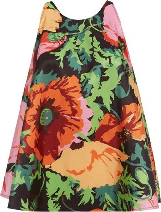 La DoubleJ La Fenice Mouwloze Top - Dames - Tops zonder mouwen - Veelkleurig - XL - Polyester - Tops