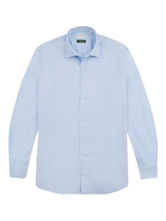 Glanshirt Oxford-weave shirt - Blue