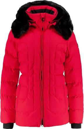 Wellensteyn Belvitesse Medium - Dames - Winterjassen - Rood - M - Polyester - Jassen