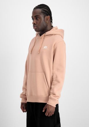 Alpha Industries Hoodie ALPHA INDUSTRIES Basic Hoodie SL, Herren, Gr. XL, orange (dusty coral), Obermaterial: 80% Baumwolle, 20% Polyester, regular fit, Sweatshirts Ho