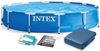 Intex Piscina De Jard&iacute;n Con Estructura 366 X 76 Cm 6 En 1 Intex 28210
