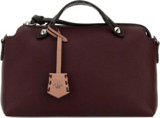 Fendi Handbags, female, Red, Size: ONE SIZE Medium By The Way