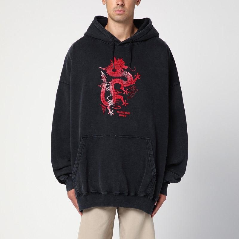 MARTINE ROSE hoodie サイズM グレー 美品 602JS01002C_sivasdescalzo-