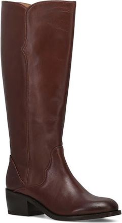 Frye Carson 2 Piping Knee High Boot in Saddle at Nordstrom, Size 8.5