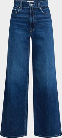 Paige Anessa High-Rise Wide-Leg Jeans
