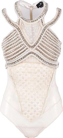 Elisabetta Franchi Body White Polyamide Elastane