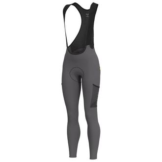Al&eacute; Off Road Gravel Stones Cargo 2.0 Bibtights Velohose f&uuml;r Damen | steel