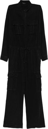 James Perse Tuta intera cargo - Nero