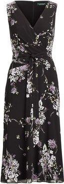 Ralph Lauren FLORAL GEORGETTE MIDI DRESS