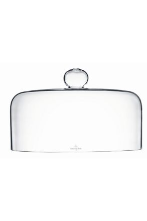 Villeroy & Boch Speisehaube, Klar, Glas, 16 cm, Geschirr, Tischkultur & Serviergeschirr, Tortenglocken