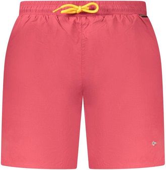 Napapijri Rosso Poliammide Heren Zwem Boxer