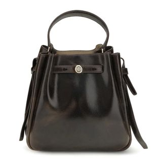 Tory Burch Borsa a secchiello Romy Distressed - - Bags - Donna - Marrone - ONE SIZE