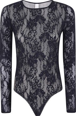 Zimmermann Bodysuit Long Sleeve Lace
