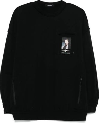 Undercover Felpa con applicazione - Nero