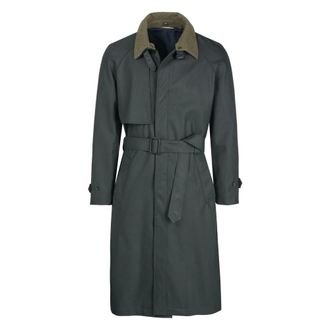 Pal Zileri Trenchcoat - Heren - Mantels - Groen - Maat: L