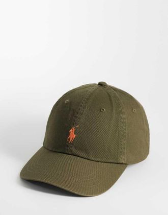 Polo Ralph Lauren Berretto sportivo verde oliva