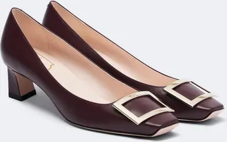 Roger Vivier Trompette embellished leather pumps