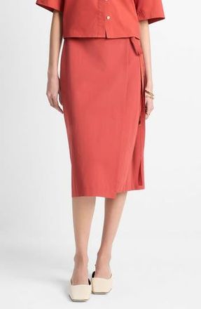 Vince Wrap Skirt in Brick Rose at Nordstrom Rack, Size 16 (Similar To 14W-16W)