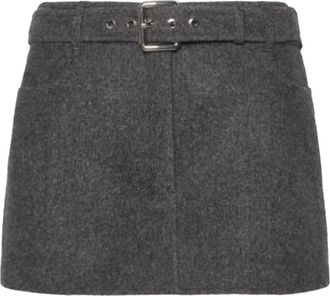 Sportmax Black Paraggi Skirt
