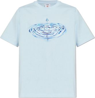 Casablanca Hombre, Camisetas, Azul, Talla: S