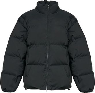 Maison Margiela Multi-wear Padded Jacket - Dames - Winterjassen - Zwart - XS - Polyester - Jassen