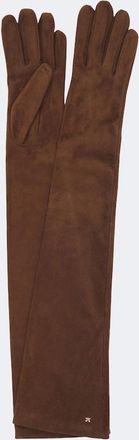 Max Mara Suede gloves