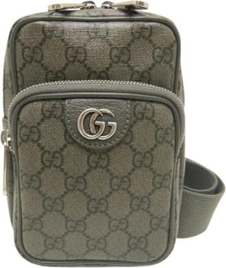 Gucci Pre-owned Sling bag - Dames - Vintage Schoudertas - Grijs - ONE Size - Vintage