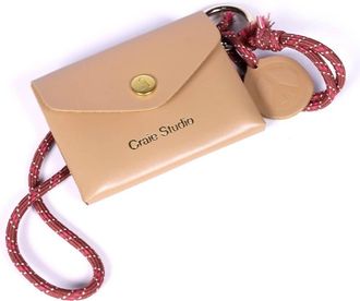 CRAIE STUDIO Womens Moni Calf Leather Wallet In Mocha