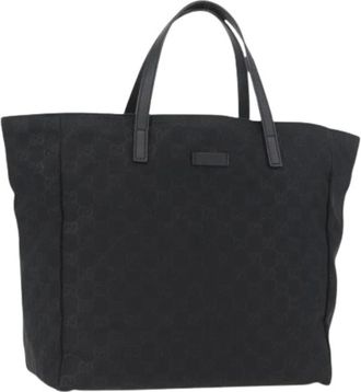 Gucci Pre-owned Tote Bags, female, Black, Size: ONE SIZE Pre-owned Vintage Tote Bag