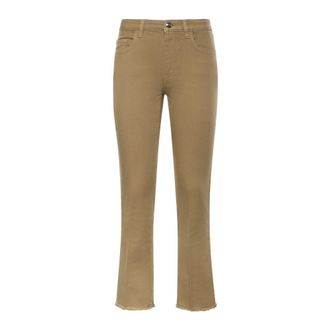 Fay Boot-cut Jeans, female, Beige, Size: W29 Flared Jeans