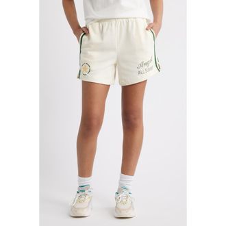 The Mayfair Group Angel All-Stars Sweat Shorts in Pearl at Nordstrom Rack, Size Large/x-Large