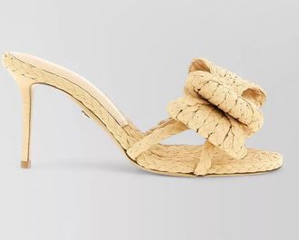 Mach & Mach raffia mules