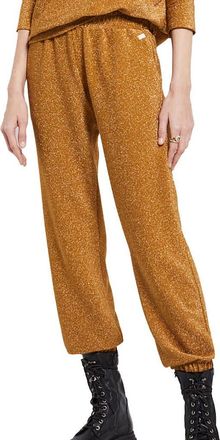 ottod'Ame Viscose Trousers With Lurex in Gold at Nordstrom, Size X-Large It