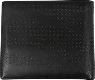 Herm&egrave;s Black Leather Wallet (Bi-Fold) (Pre-Owned)