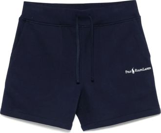 Polo Ralph Lauren Shorts sportivi con logo ricamato - Blu