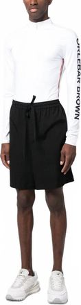 Orlebar Brown Bray Panel Logo-Print Compression Jumper In Cloud