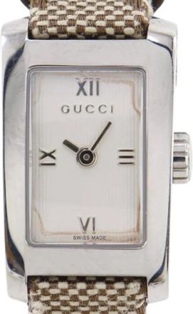 Gucci Pre-owned Vintage Horloge - Dames - Vintage Horloges - Wit - ONE Size - Vintage