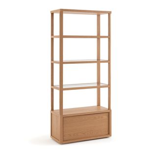 AM.PM Eikenhouten en gefineerde boekenkast IENA, ontwerp Emmanuel Gallina