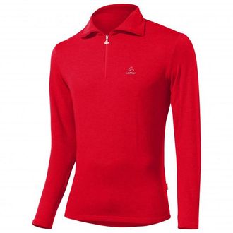 LOEFFLER Midlayer Evo Turtle Transtex Fleecepullover f&uuml;r Herren | rot