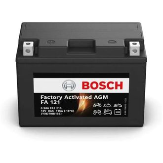 Bosch Bater&iacute;a De Moto Bosch Fa121 (yt9b-s) 8ah 115a 12v