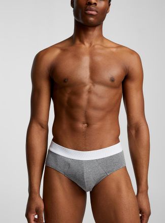 Le 31 Mens Striped-band brief TENCEL TM modal organic cotton