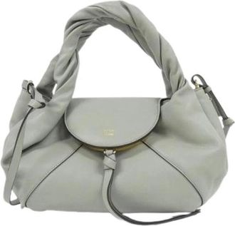 Fendi Pre-owned Spy Small Calf Shoulder Bag - Dames - Vintage Handtas - Groen - ONE Size - Leer - Vintage