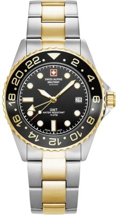 Swiss Alpine Military Nautilus GMT - Heren - Horloges - Veelkleurig - ONE Size - Tweed - Accessoires